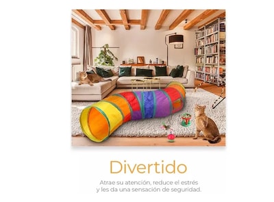 Foto 3 | Foto 3 | Juguetes Xtellar Para Gato Plumas Varita Bolas Ratones Túnel 20 Pcs
