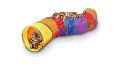Foto 4 | Foto 4 | Juguetes Xtellar Para Gato Plumas Varita Bolas Ratones Túnel 20 Pcs