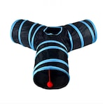 Túnel Plegable Para Mascotas Con 3 Salidas