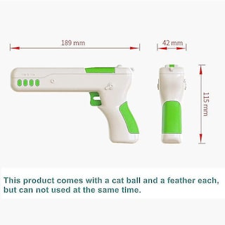Foto 2 | Foto 2 | Pistola Divertida Con Forma De Rebote Huoguo Para Mascotas, Con Bola De Plumas, Para Mascotas - Venta Internacional.