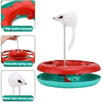 Torre De Orugas Interactiva Huoguo De Cat Toys Con Ratón - Venta Internacional.