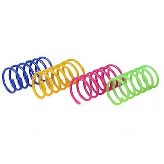 Foto 2 | Foto 2 | Cat Toys Huoguo, 4 Paquetes De Resortes De Plástico De Colores Para Gatos - Venta Internacional.