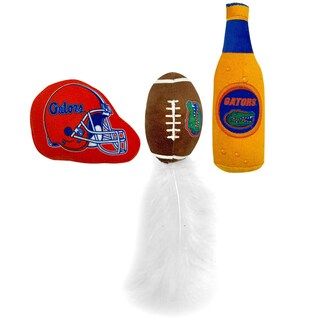 Foto 5 | Foto 5 | Juego De Juguetes De Felpa Para Gatos Florida Gators De La Ncaa, 3 Piezas Con Hierba Gatera - Venta Internacional.