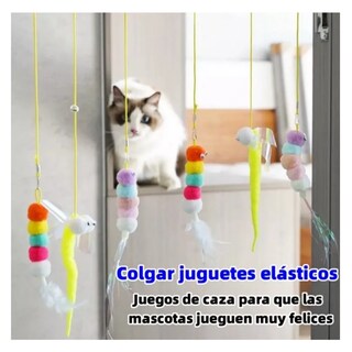 Foto 2 | Foto 2 | 2pz 360° Interactivo Juguete Para Gatos Belug Multicolor