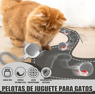 Foto 4 | Foto 4 | Pelota Interactiva Eléctrica Xtellar Para Gatos - Diversión Garantizada 360°