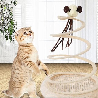 Foto 1 | Foto 1 | Juguete Con Resorte Para Gatos Huoguo, Juguete Para Mascotas, Elasticidad Y Resistencia A Los Arañaz - Venta Internacional.