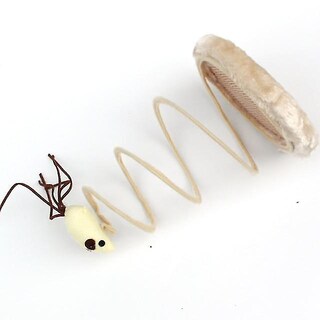 Foto 5 | Foto 5 | Juguete Con Resorte Para Gatos Huoguo, Juguete Para Mascotas, Elasticidad Y Resistencia A Los Arañaz - Venta Internacional.