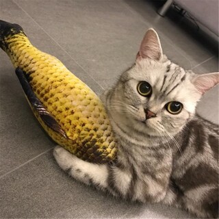 Foto 2 | Foto 2 | Juguete Para Gatos, Peces, Hierba Gatera, Menta, Mascota Interactiva, 20 Cm - Venta Internacional.