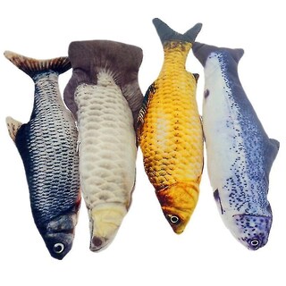 Foto 3 | Foto 3 | Juguete Para Gatos Huoguo Fish 1, Movimiento Eléctrico De Baile, 30 Cm, Para Mascotas - Venta Internacional.