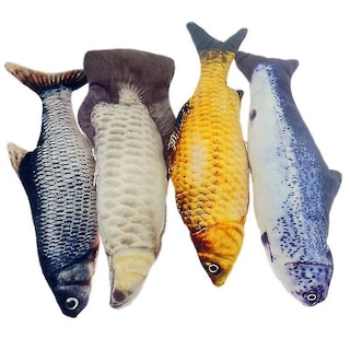 Foto 3 | Foto 3 | Juguete Para Gatos Huoguo Fish 1, Movimiento Eléctrico De Baile, 30 Cm, Para Mascotas - Venta Internacional.