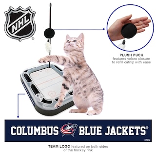 Foto 4 | Foto 4 | Juguete Para Rascar Gatos Pets First Nhl Columbus Blue Jackets - Venta Internacional.
