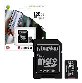 Foto 1 | Foto 1 | Memoria MicroSD Kingston SDCS2/128GB Negro