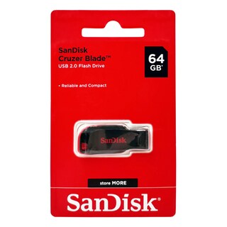 Foto 1 | Foto 1 | Memoria USB 64 gb Sandisk Cruzer Blade color Negro 2.0