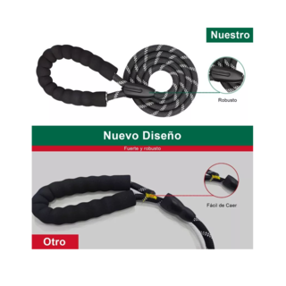 Foto 2 | Foto 2 | Correa Lab.G Negra para Mascota