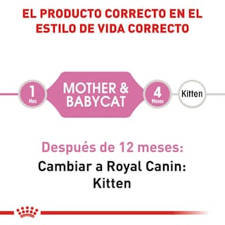 Foto 3 | Foto 3 | Alimento Croqueta para Gatas Gestantes Gatitos 1.37kg Royal Canin