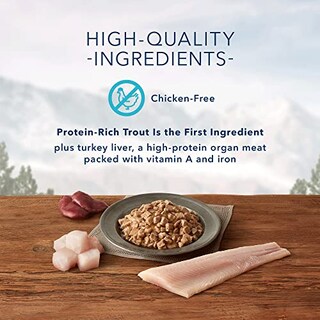 Foto 4 | Foto 4 | Comida Para Gatos Blue Buffalo Wilderness Rocky Mountain Trout 156g - Venta Internacional.