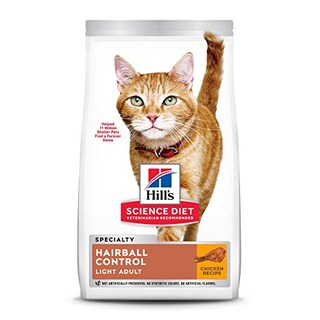 Foto 1 | Foto 1 | Alimento Seco Para Gatos Hill's Science Diet Hairball Control Light 3.18 - Venta Internacional.