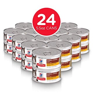 Foto 4 | Foto 4 | Comida Húmeda Para Gatos Hill's Science Diet Para Adultos, Control De Bolas De Pelo, 24 X 1 - Venta Internacional.