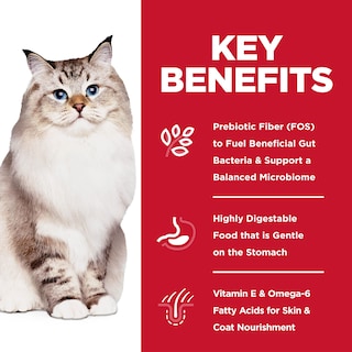 Foto 4 | Foto 4 | Comida Para Gatos Hill's Science Diet Para Estómago Y Piel Sensibles 1-6 - Venta Internacional.