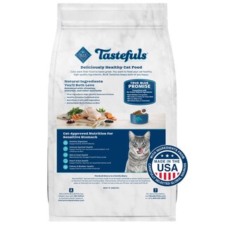 Foto 2 | Foto 2 | Comida Seca Blue Buffalo Tastefuls Para Gatos Adultos, Bolsa De 1,36 Kg - Venta Internacional.
