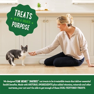 Foto 6 | Foto 6 | Cat Treats Greenies Feline Smartbites Healthy Indoor Tuna De 480 Ml - Venta Internacional.