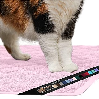 Foto 1 | Foto 1 | Alfombrilla Para Atrapar Arena Para Gatos Gorilla Grip, Gruesa, 47 X 35 Cm, Color Alfiler - Venta Internacional.