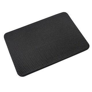 Foto 1 | Foto 1 | Alfombra Cat Box Sanlin Beans, Impermeable, 60 X 45 Cm, Color Negro - Venta Internacional.
