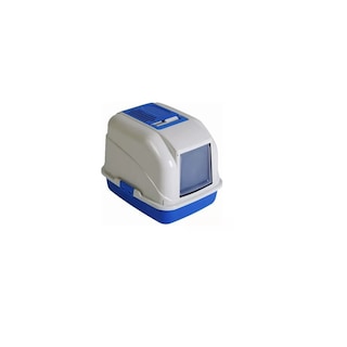Foto 1 | Foto 1 | Arenero para Gatos Cerrado con Pala Puerta Filtro Sanitario Eo Safe Imports Esi-9752 Azul