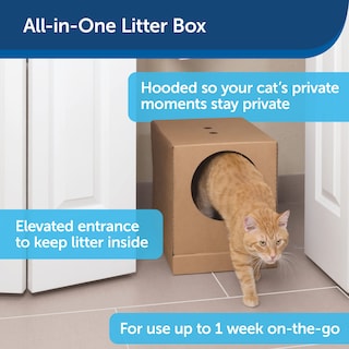 Foto 6 | Foto 6 | Caja De Arena Desechable Para Gatos Petsafe Plegable Con Arena De 2 Kg - Venta Internacional.