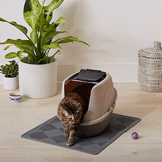 Foto 7 | Foto 7 | Caja De Arena Para Gatos Con Capucha Amazon Basics, Sin Problemas, Tamaño Estándar - Venta Internacional.