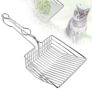Foto 2 | Foto 2 | Caja De Arena Para Gatos Con Pala Metálica Con Mango Largo Para Gatitos Y Gatos - Venta Internacional.