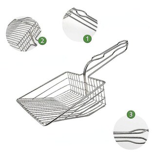 Foto 4 | Foto 4 | Caja De Arena Para Gatos Con Pala Metálica Con Mango Largo Para Gatitos Y Gatos - Venta Internacional.