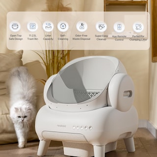 Foto 2 | Foto 2 | Caja De Arena Autolimpiante Para Gatos Neakasa M1 Lite Con Tapa Abierta - Venta Internacional.
