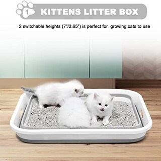 Foto 2 | Foto 2 | Caja De Arena Para Gatos Maohegou, Grande, Para Gatitos Y Gatos Mayores - Venta Internacional.