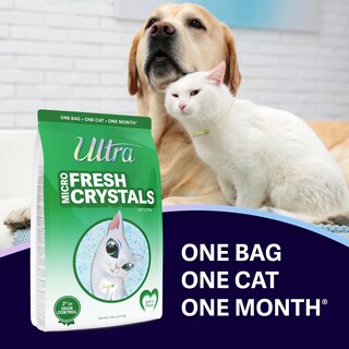 Foto 2 | Foto 2 | Arena Para Gatos Ultra Fresh Con Microcristales Perfumados, 2,27 Kg, 99,9%, Libre De Polvo - Venta Internacional.