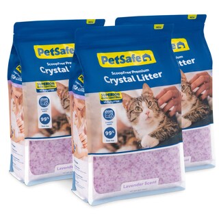 Foto 1 | Foto 1 | Arena Para Gatos Petsafe, Sin Cuchara, De Cristal De Primera Calidad, Bolsas De 3 X 3,6 Kg - Venta Internacional.