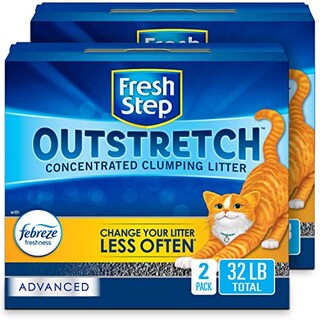 Foto 1 | Foto 1 | Arena Para Gatos Fresh Step Outstretch Advanced, 7,26 Kg (paquete De 2) - Venta Internacional.