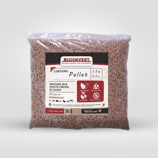 Foto 1 | Foto 1 | Pellets Para Mascotas Bioinvert 1.5kg Sustrato Natural