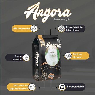 Foto 4 | Foto 4 | Arena Para Gato Angora Super Premium Olor Lavanda 5kg