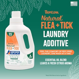 Foto 2 | Foto 2 | Aditivo De Lavandería Tropiclean Para Pulgas Y Garrapatas 32 Ml Para Perros Y Gatos - Venta Internacional.
