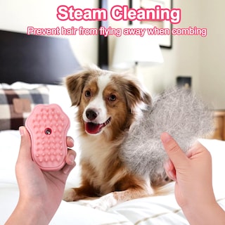 Foto 4 | Foto 4 | Cepillo De Aseo Para Mascotas Mity Rain Pink Paws, Autolimpiante, Con Vapor - Venta Internacional.
