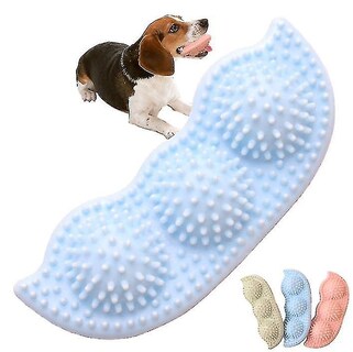 Foto 1 | Foto 1 | Juguete Para Perros Huoguo Tpr, Resistente A Mordidas Molares, Interactivo, Azul - Venta Internacional.