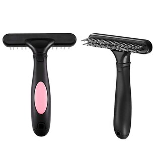 Foto 1 | Foto 1 | Rastrillo De Aseo Para Mascotas Huoguo, Alfileres De Doble Hilera, Que Desprenden Peladuras - Venta Internacional.