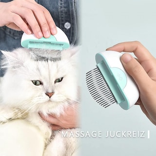 Foto 1 | Foto 1 | Juego De Cepillos Para La Caída De Pelo Para Gatos, Peine De Masaje Huoguo - Venta Internacional.