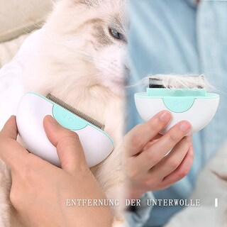Foto 2 | Foto 2 | Juego De Cepillos Para La Caída De Pelo Para Gatos, Peine De Masaje Huoguo - Venta Internacional.