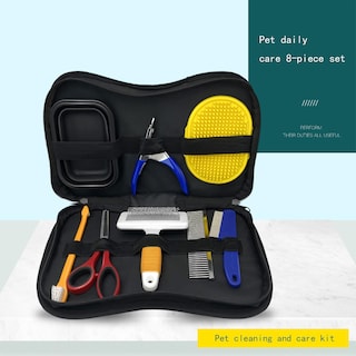 Foto 2 | Foto 2 | Kit De Limpieza Para Mascotas Huoguo, 8 Piezas, Para Perros Y Gatos - Venta Internacional.