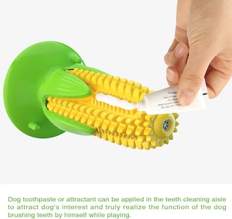 Foto 4 | Foto 4 | Juguete Masticable Dog Squeaky Con Ventosa Para La Salud Dental - Venta Internacional.