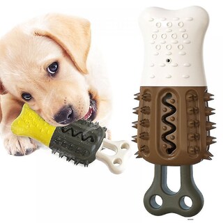 Foto 1 | Foto 1 | Cepillo De Dientes Para Perros Huoguo Dog Toys Squeaky Chew Toys, Marrón - Venta Internacional.