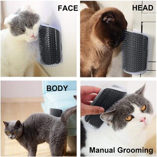 Foto 6 | Foto 6 | Cepillo Para Cabello Gris Más Suave Cat Corner Groomer Wwvvpet 3.0, 4 Unidades - Venta Internacional.