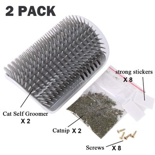 Foto 7 | Foto 7 | Cepillo Para Cabello Gris Más Suave Cat Corner Groomer Wwvvpet 3.0, 4 Unidades - Venta Internacional.